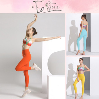 Bộ đồ tập gym, yoga, aerobic vải cao cấp co giãn có mút, set thể thao nữ thấm hút mồ hôi