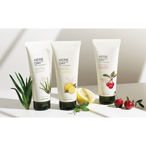 Sữa Rửa Mặt The Face Shop Herb Day 365 Cleansing Foam 170ml