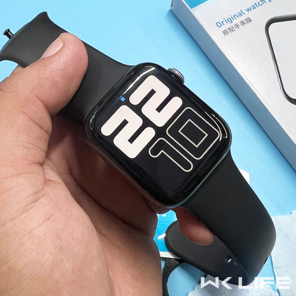 Miếng Dán Màn Hình Áp Pồ Watch Kuzoom 3D PET Full Màn Có Khung Dán