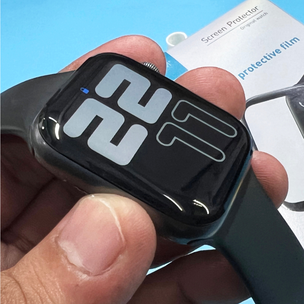 Miếng Dán Màn Hình Áp Pồ Watch Kuzoom 3D PET Full Màn Có Khung Dán