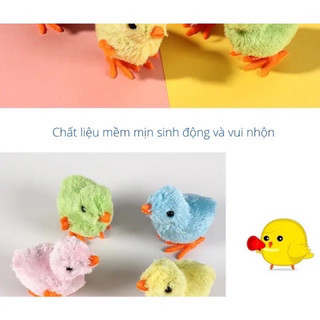 Gà con vặn dây cót