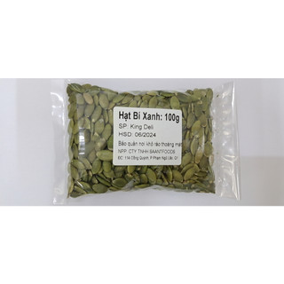 Nhân hạt bí xanh 100gram