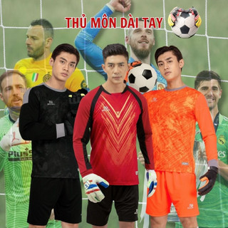 Bộ Quần áo thủ môn chuyên nghiệp dài tay - Có đệm tay và đệm hông