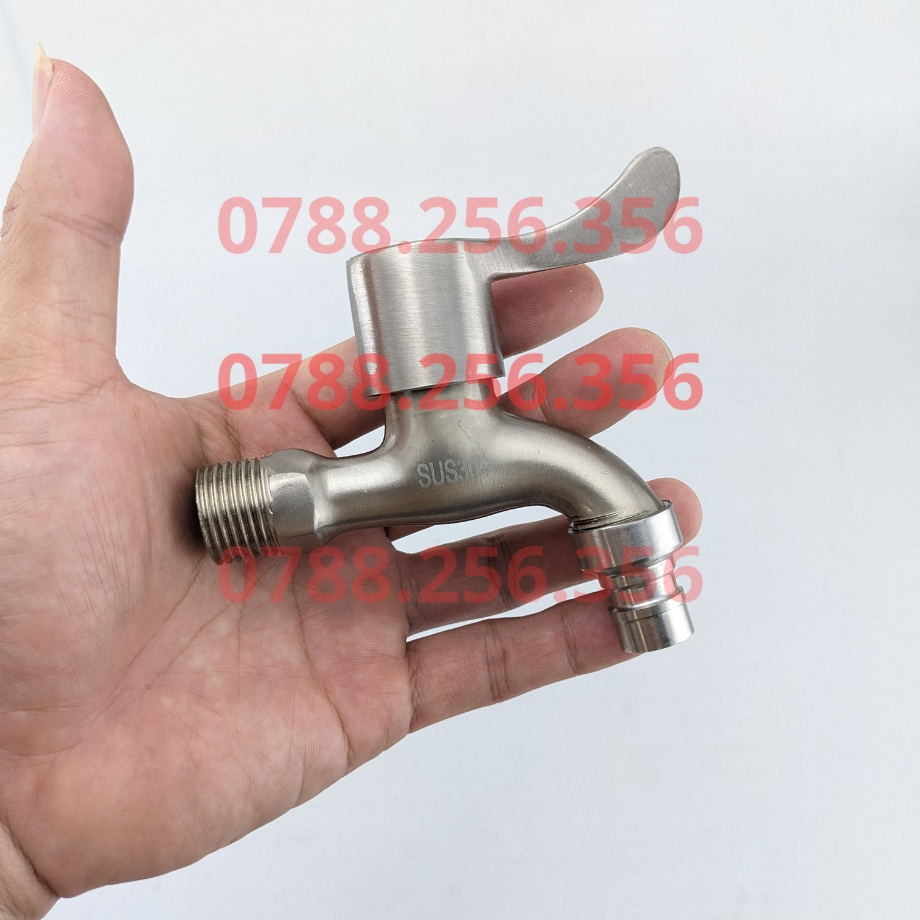 COMBO 5 Vòi Hồ inox 304 dạng đúc bột ép thủy lực, COMBO 2 và 5 lựa chọn