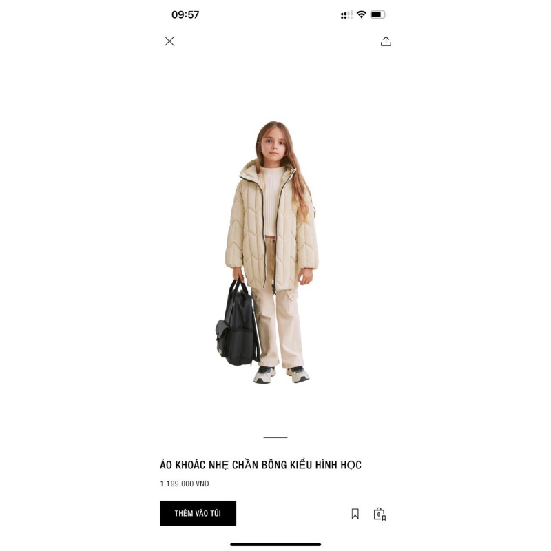 Áo Phao bé trai bé gái 6- 12y