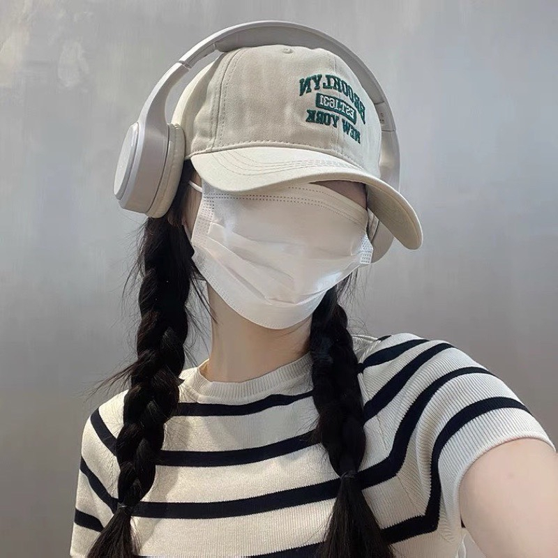 Mũ lưỡi trai nón kết thêu chữ Brooklyn phong cách thời trang unisex M11