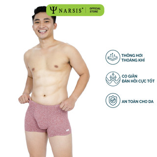 Quần lót nam không viền Narsis F9023 màu hồng gạch