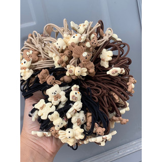 Combo 100 dây buộc tóc gấu mix mầu( sỉ 150k / 100 dây)