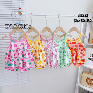 Bộ hai dây thun lạnh Minky cho bé gái size 8-20kg
