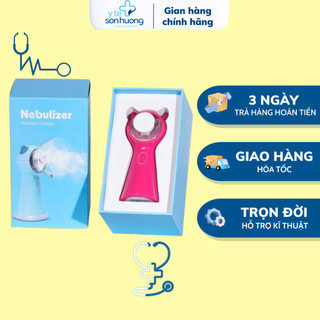 Máy xông mũi họng cầm tay Yonker YK-N4 (Sạc không dây)