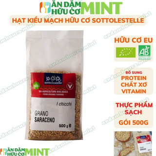Kiều mạch nguyên hạt hữu cơ Sottolestelle 500g cho bé ăn dặm - Tạp hoá mint