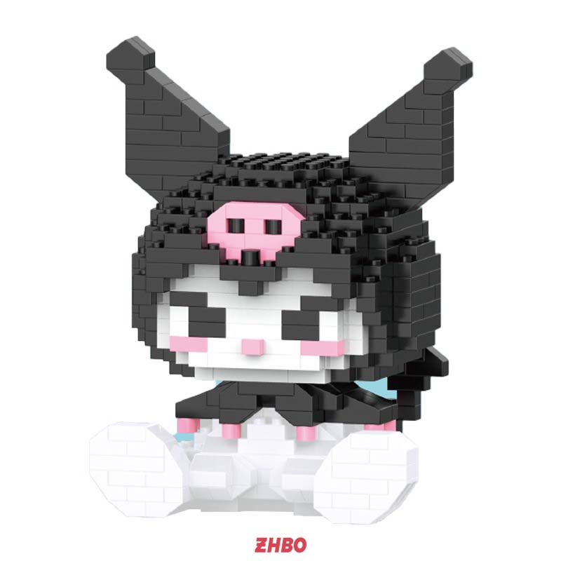 Bộ đồ chơi lắp ráp Lego dễ thương động vật Mô hình Sáng tạo Mini Kuromi lắp ráp đồ chơi