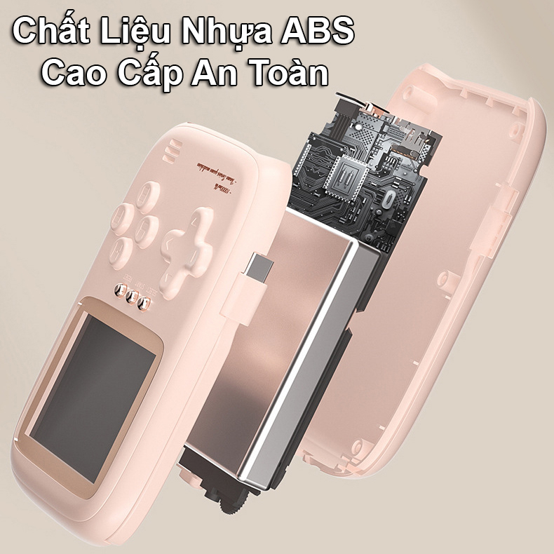 Máy Chơi Game Cầm Tay 500 Trò Chơi Kiêm Sạc Dự Phòng 10000mah Tích Hợp Màn Hình Led,Máy Chơi Game Cổ Điển