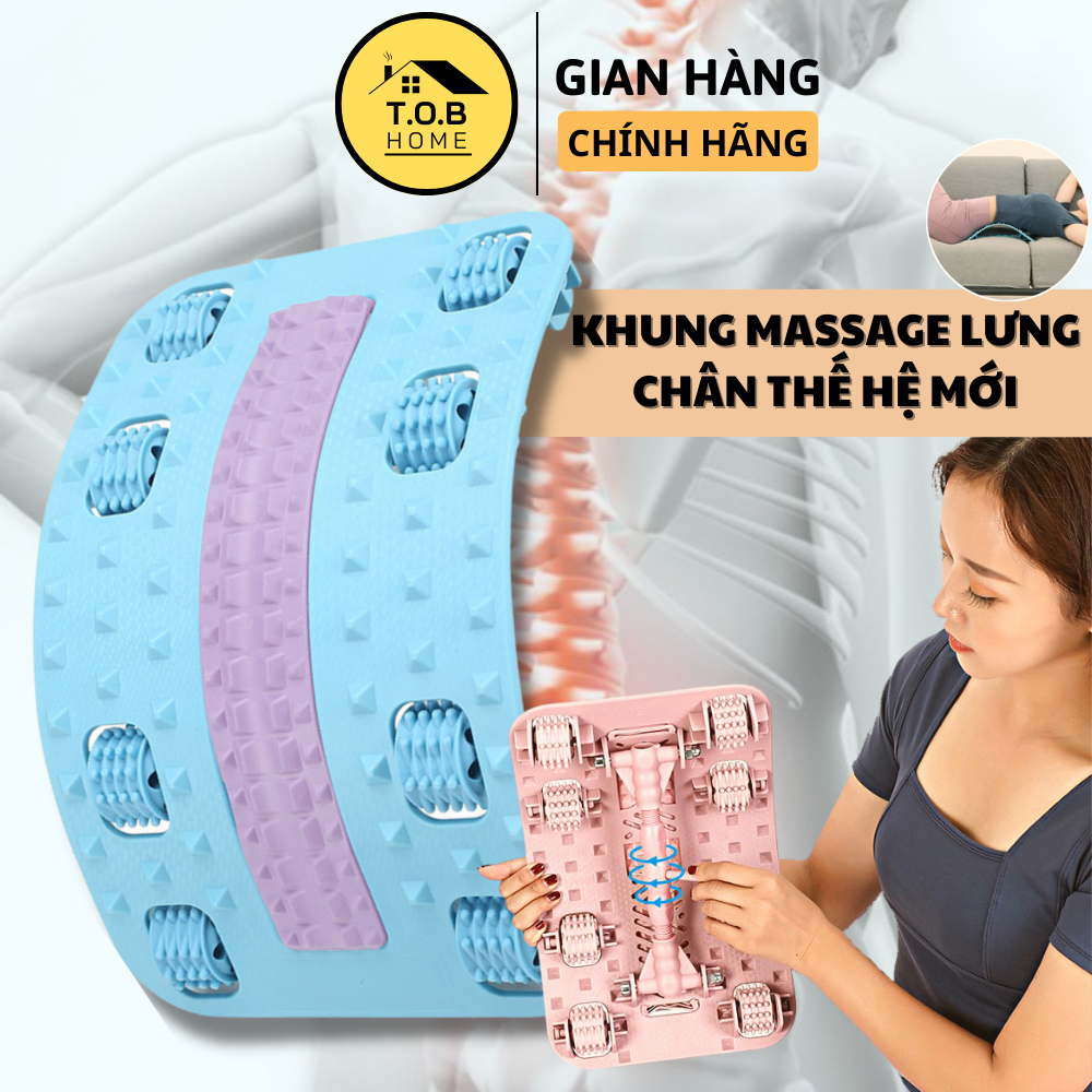 Khung Massge Hỗ Trợ Tập Lưng, Tập Chân Mẫu Mới 2023, Dụng Cụ Điều Chỉnh Cột Sống, Thoát Vị Đĩa Đệm, Tại Nhà Hiệu Quả