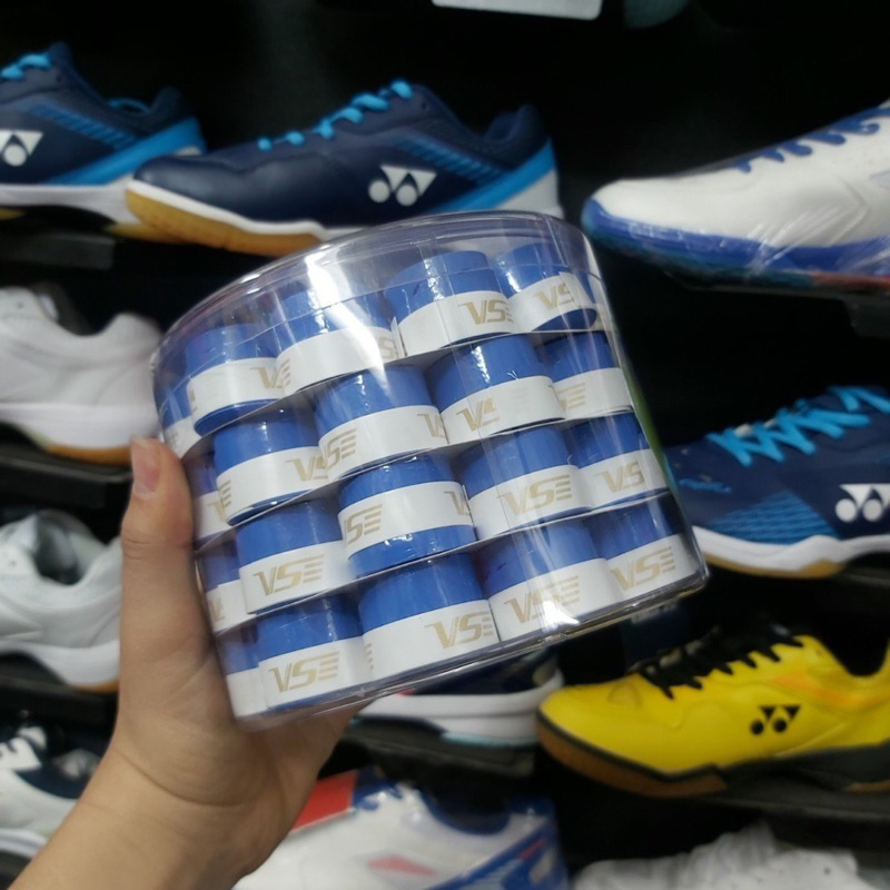 Quấn cán vợt VS chính hãng đủ màu, vân xương cá, bám tay