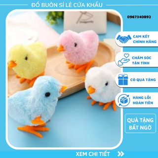Đồ chơi gà con vặn cót - Gà nhảy dây cót vui nhộn