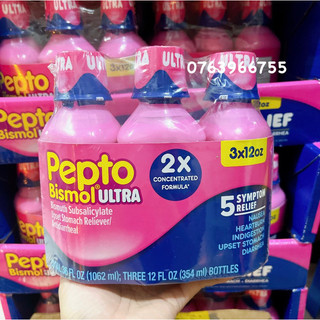 Nước uống Siro Pepto Bismol Ultra Của Mỹ 354ml