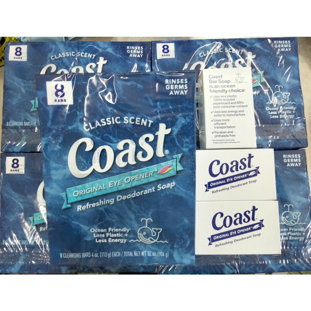 Xà bông Coast Classic Scent Refreshing Deodorant Soap