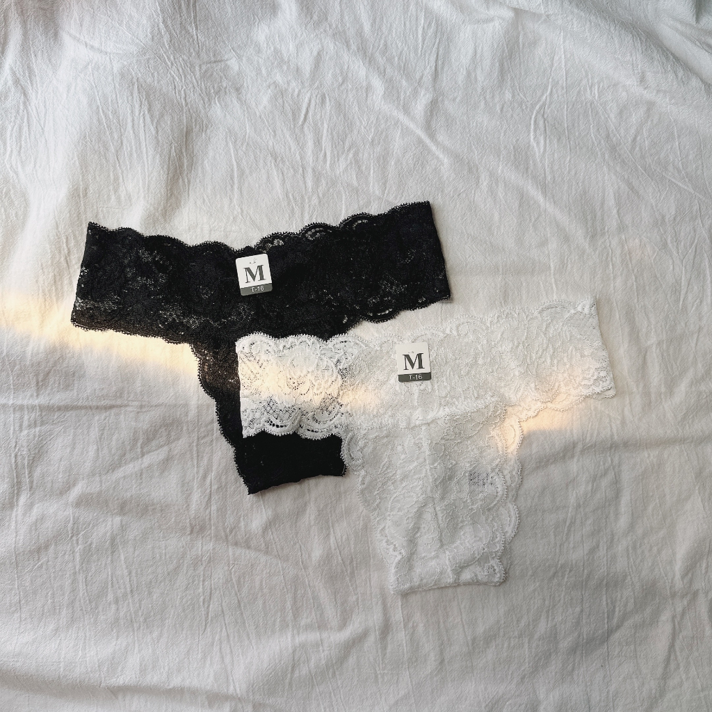 Quần lót lọt khe ren chữ T xuyên thấu nữ sexy IBRA'S STORE i59