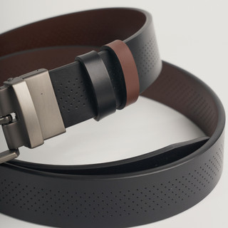 Thắt lưng nam da bò hai mặt Highway (Menswear) Terra
