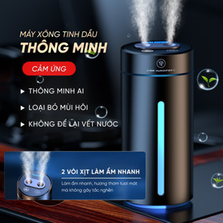 Máy Khuếch Tán Tinh Dầu Air Humidifier Ô Tô Sạc Pin - Máy Phun Xông Tinh Dầu Cảm Ứng Bật Tắt Theo Xe