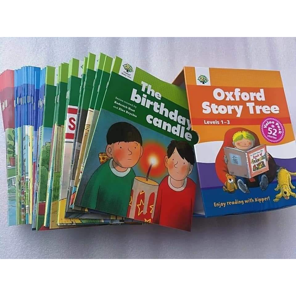 Oxford story tree level 1-3 - 52q + audio
