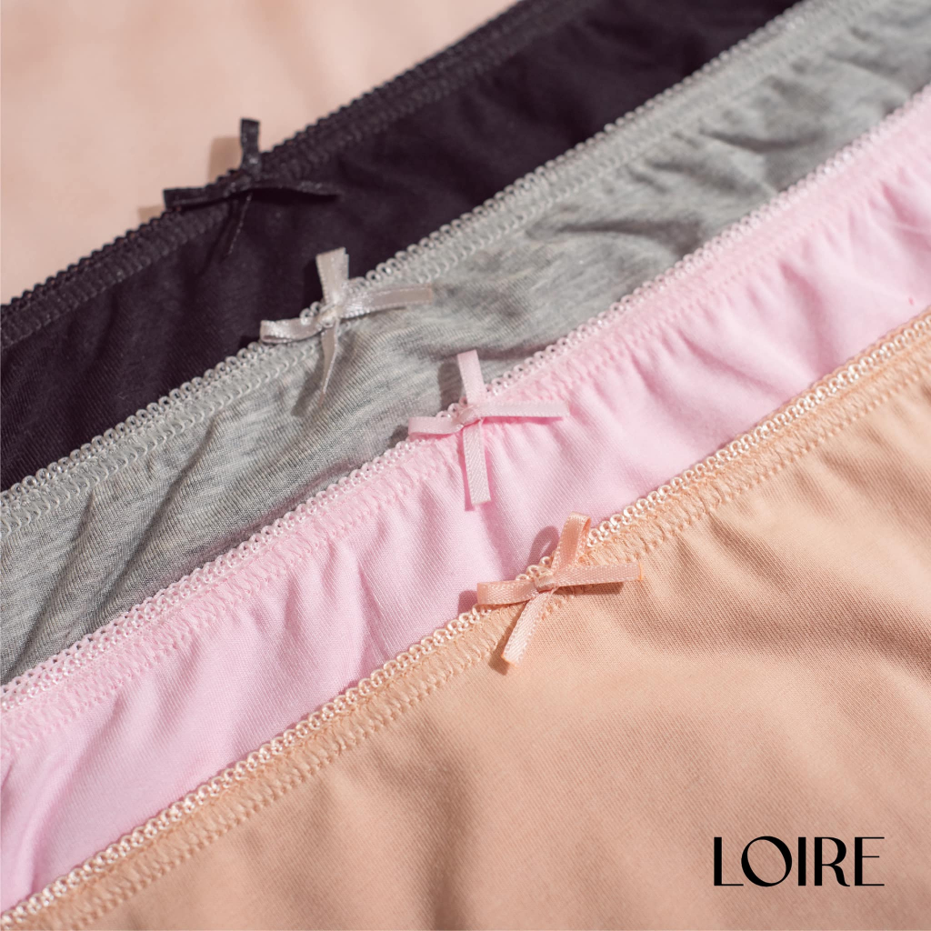 Combo 4 Quần Lót Cotton Loirechic QLBK14