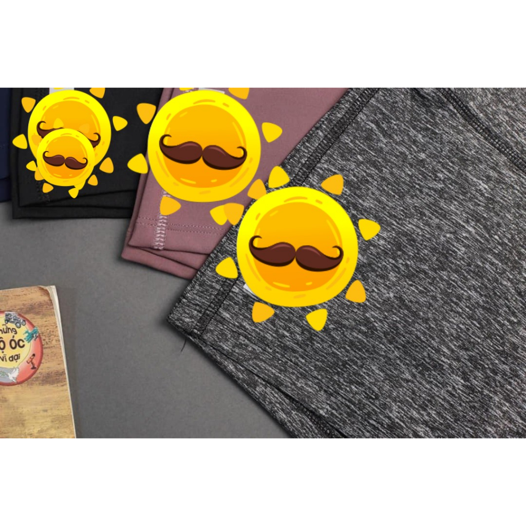 Quần short legging đùi vải thun cao cấp biker nữ đùi đồ mặc nhà dáng ôm bó lưng thun tập gym yoga