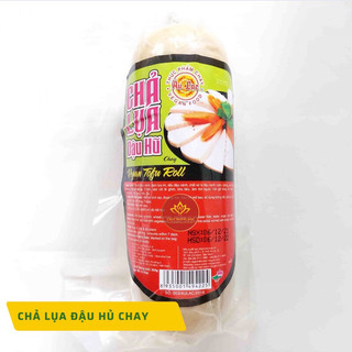 [250] Chả lụa đậu hũ chay Âu Lạc, từ đậu nành và lúa mì.
