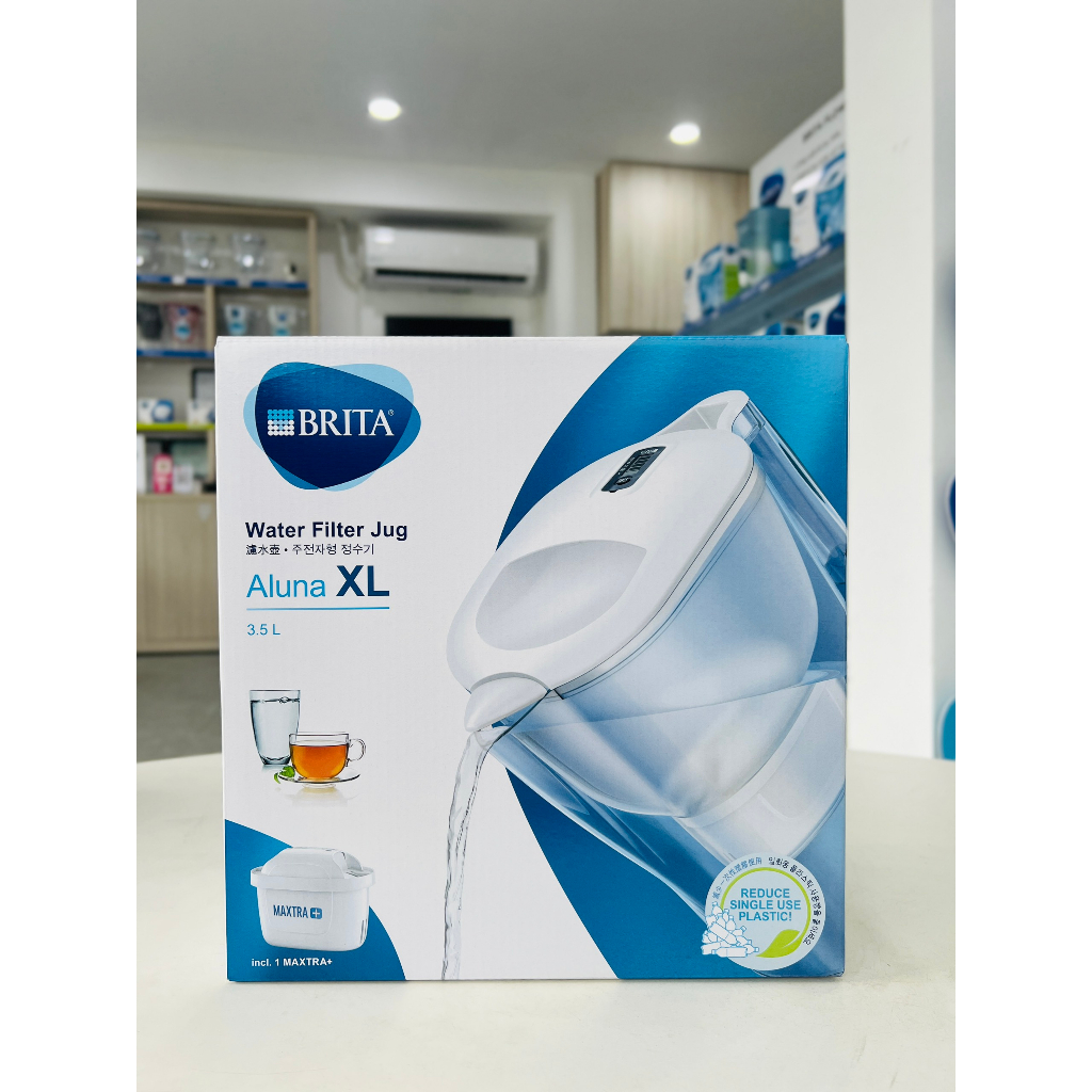 Bình lọc nước BRITA Aluna XL - 3,5L (có sẵn 1 lõi lọc Maxtra Plus)