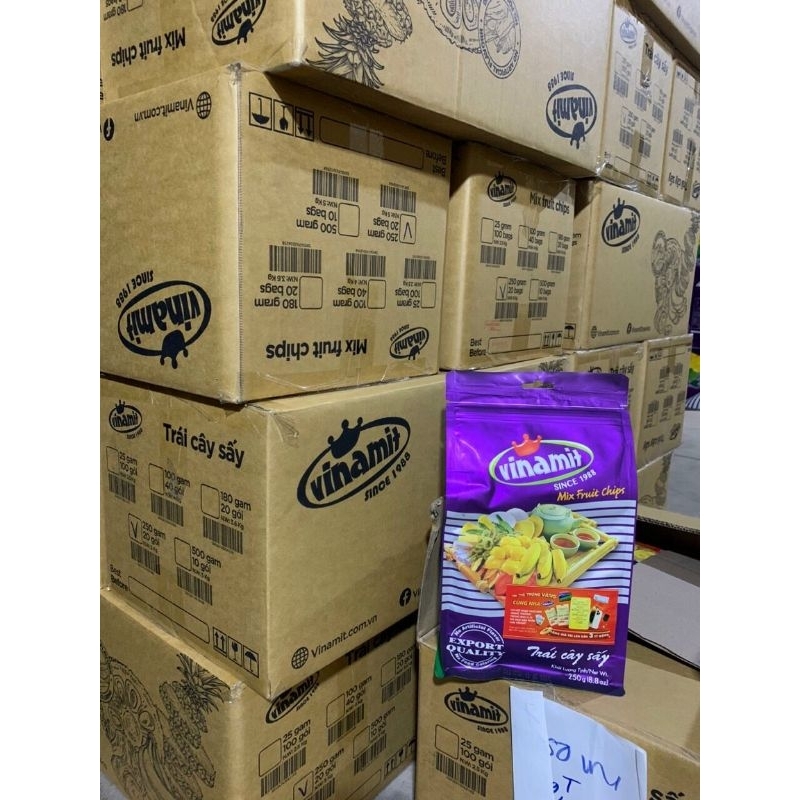 Mít sấy 500gr Vinamit, đồ ăn giảm kg, cần số lượng ib shop ạ