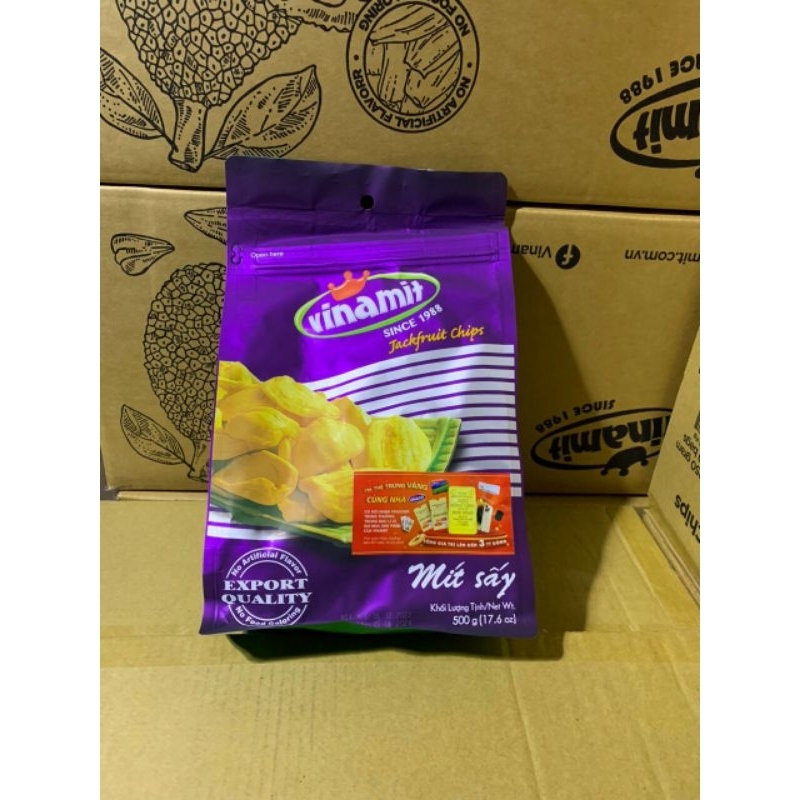 Mít sấy 500gr Vinamit, đồ ăn giảm kg, cần số lượng ib shop ạ