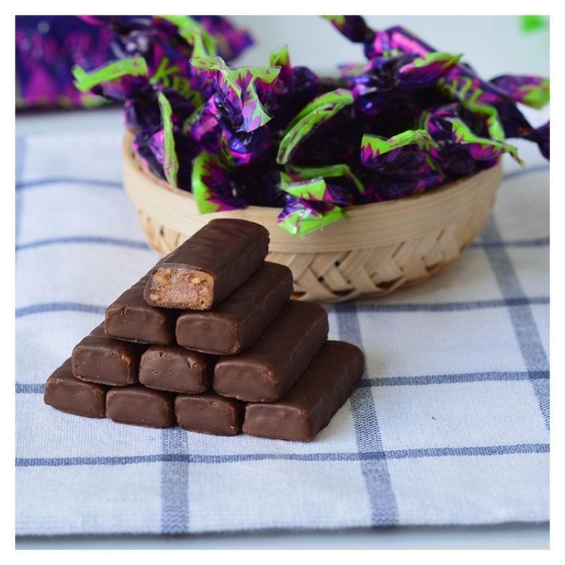 Kẹo Nga Tím 500gr, Hàng mói về, chính hãng, date 11/2024