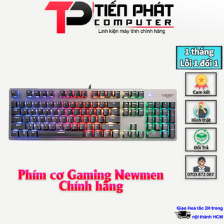 Bàn Phím cơ gaming Newmen GM369 chính hãng siêu bền