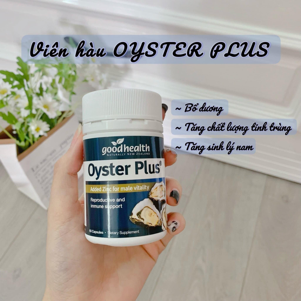 Tinh chất hàu Good Health Oyster Plus Zinc (60 viên)