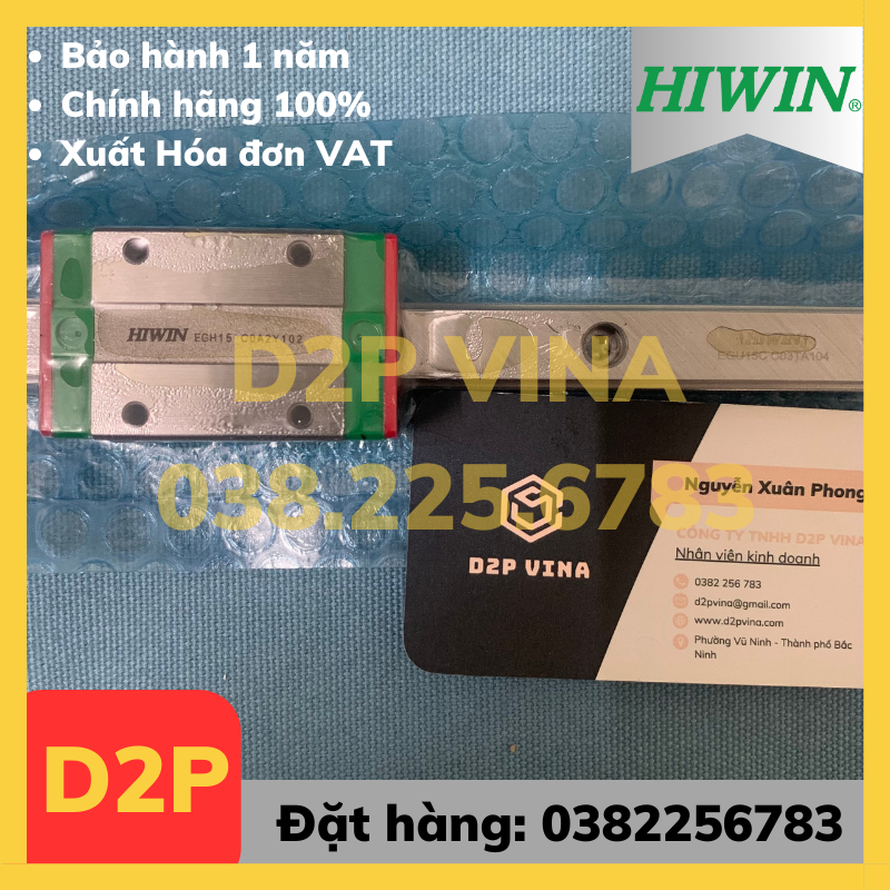 D2P VINA - Thanh trượt EGH15CA1R455 Hãng HIWIN