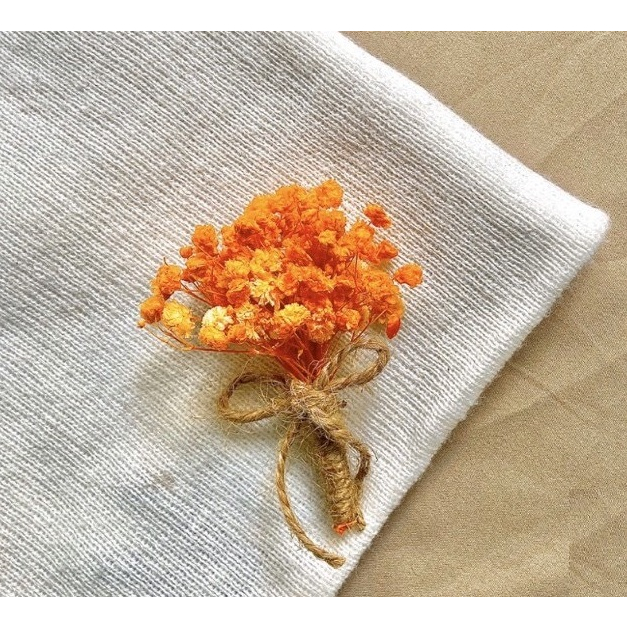 Bó Hoa Khô Mini Làm Thiệp, Decor Hộp Quà