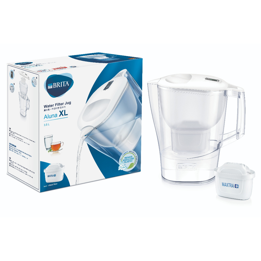 Bình lọc nước BRITA Aluna XL - 3,5L (có sẵn 1 lõi lọc Maxtra Plus)