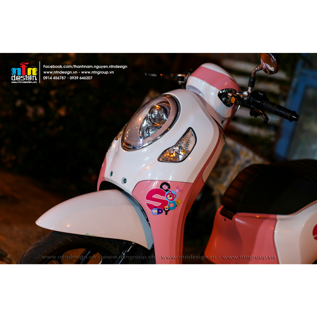 Tem Scoopy - mẫu Lotso