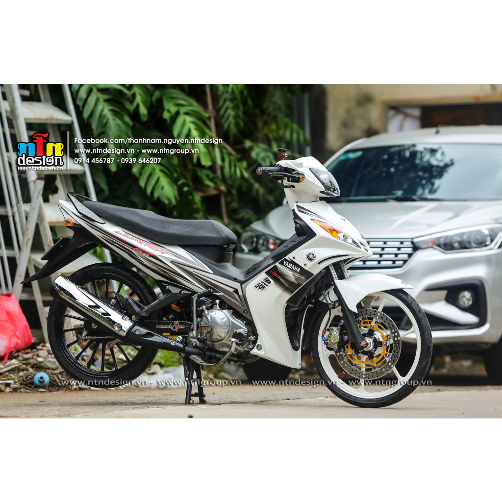 Tem Exciter 2008 -2010 mẫu Jupiter MX N02  Decal Trong