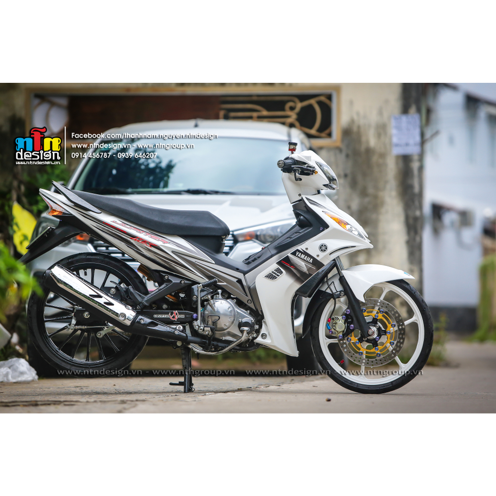 Tem Exciter 2008 -2010 mẫu Jupiter MX N02  Decal Trong
