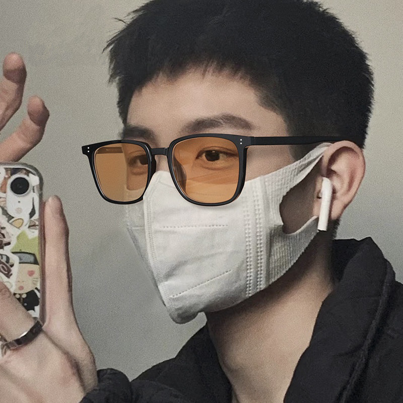 🍄Mắt kính unisex hot trend thời trang gọng kính mát nam nữ nhiều màu phong cách