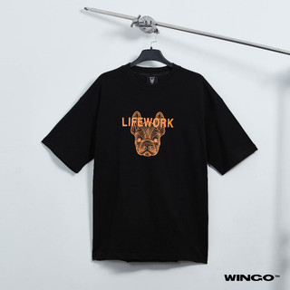 Áo phông chính hãng Life Work Black Ladok Face T Shirt
