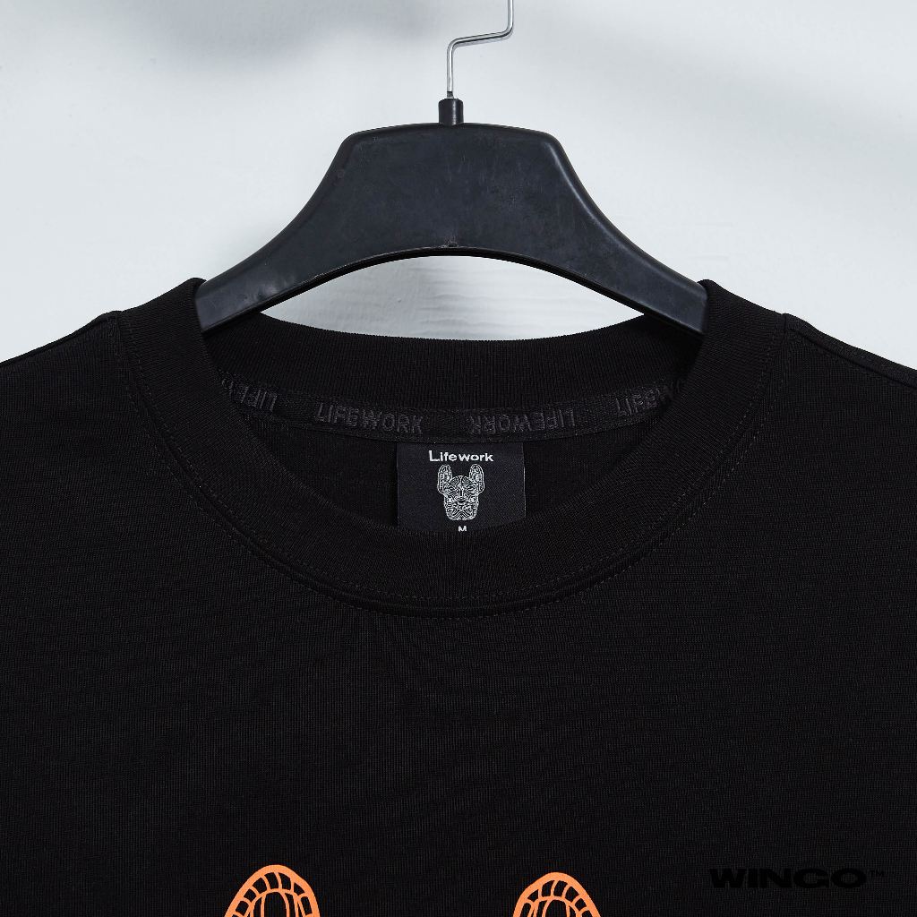 Áo phông chính hãng Life Work Black Ladok Face T Shirt