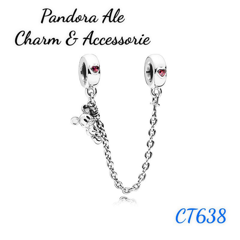 PAN ALE CHARM KHOÁ XÍCH AN TOÀN HÌNH MICKEY DISNEY