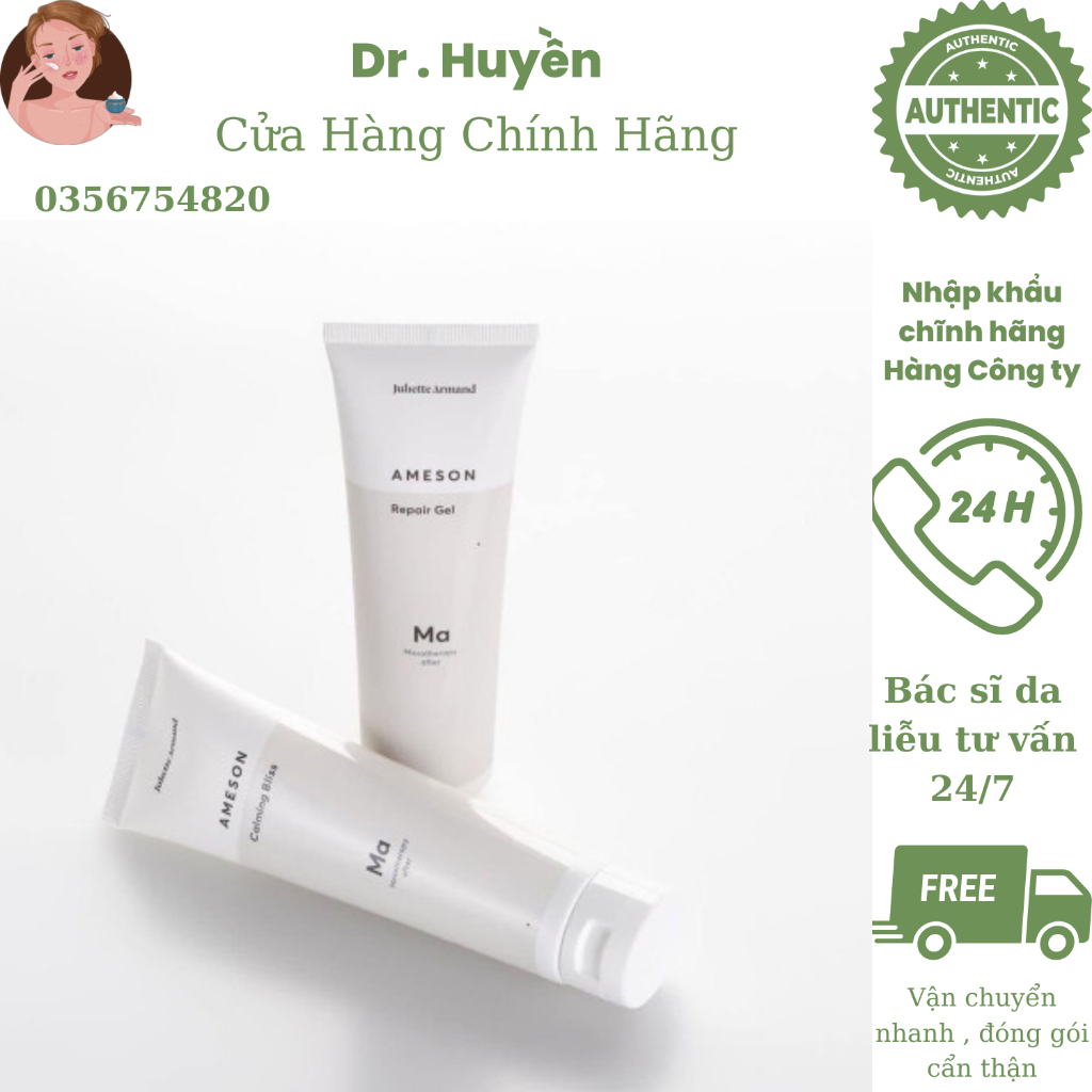 NHẬP KHẨU CHÍNH HÃNG] KEM DƯỠNG DA JULIETTE ARMAND CALMING BLISS PHỤC HỒI SAU XÂM LẤN JA 20ML, 150ML