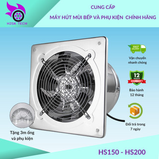 Máy hút mùi bếp nhỏ gọn dễ lắp đặt FH150! Tặng kèm 4m ống