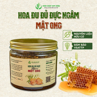 Hoa Đu Đủ Đực Tươi Ngâm Mật Ong Tự Nhiên Nguyên Chất - Sản Xuất Và Cung Cấp Bởi Thảo Dược Duy Hưng