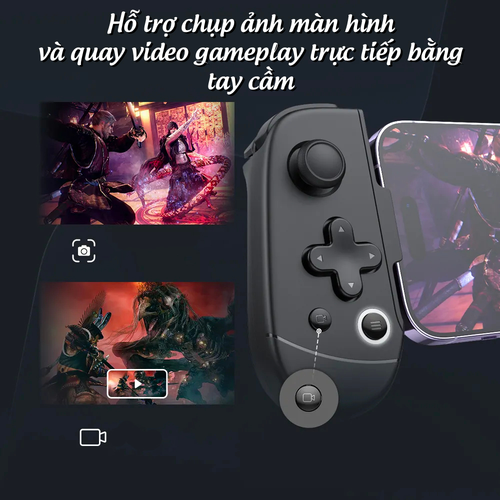 Tay Cầm GameSir LEADJOY M1 cho iPhone, LEADJOY M1 iPhone Gamepad