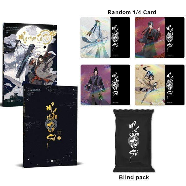 Sách - Ma Đạo Tổ Sư: Bản Truyện Tranh - Tập 1 - Tặng Kèm Card Bo Góc Ngẫu Nhiên